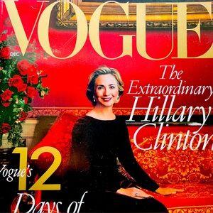 Vogue Vintage Magazine 1998 The Extraordinary Hillary Clinton